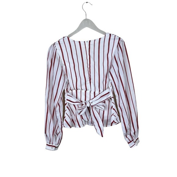 Showpo. Striped Crop Top - So Much to give Top Size 4 - Picture 7 of 15